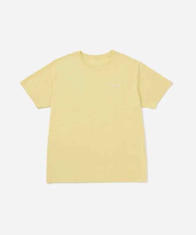 Script Standard Short Sleeve T-Shirt sold by Saturdays New York City