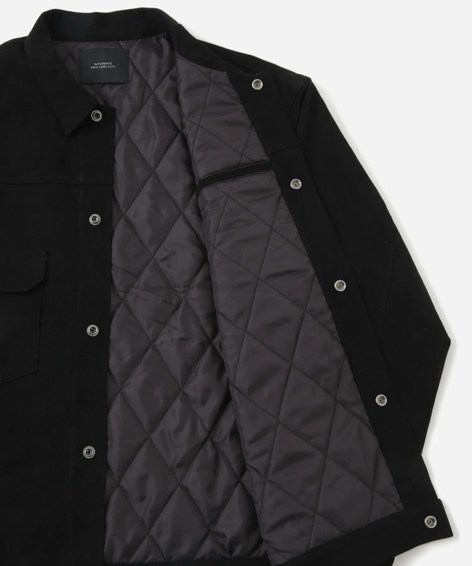 Emil Padded Moleskin Jacket sold by Saturdays New York City product image thumbnail 5