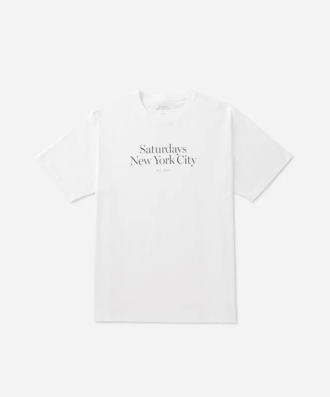 Miller Standard Short Sleeve Tee sold by Saturdays New York City