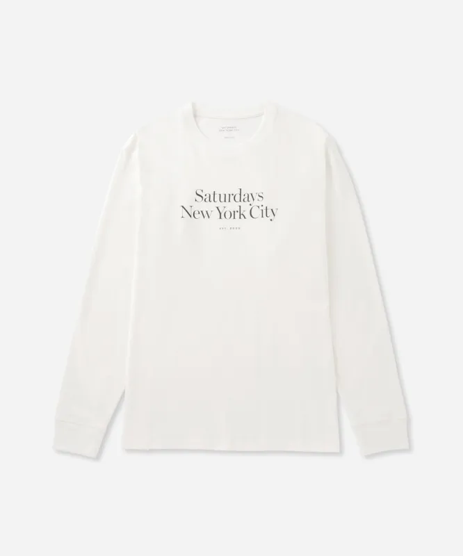 Miller Standard Long Sleeve Tee sold by Saturdays New York City