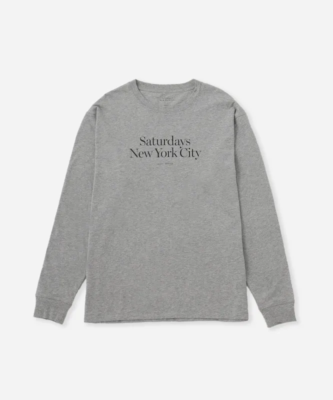 Miller Standard Long Sleeve Tee sold by Saturdays New York City