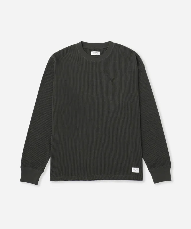 Alex Waffle Relaxed Long Sleeve Tee sold by Saturdays New York City