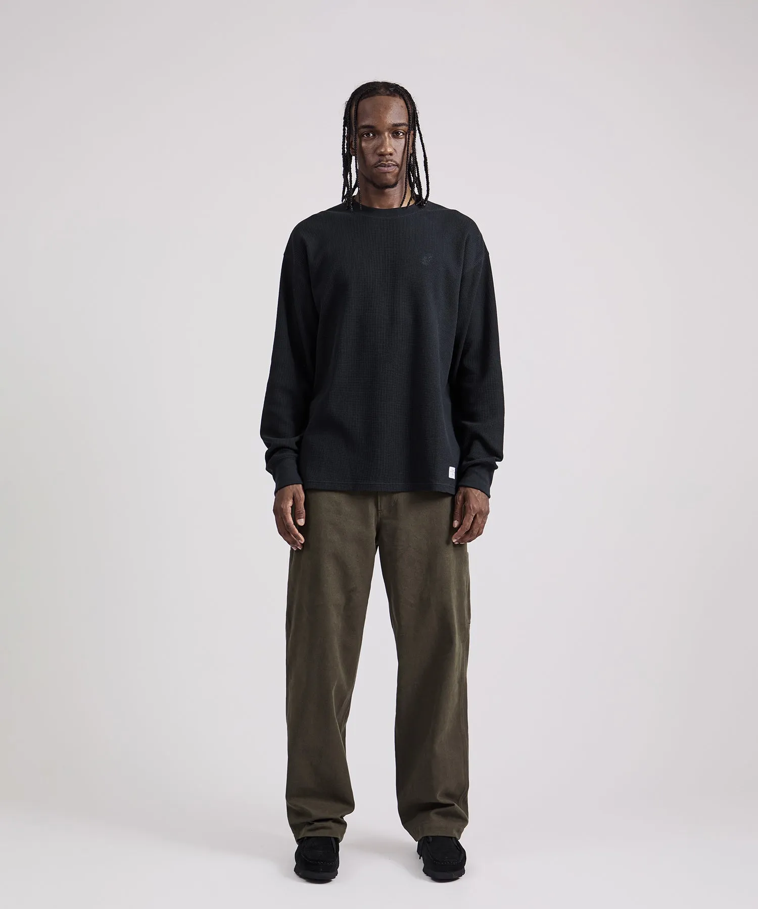 Alex Waffle Relaxed Long Sleeve Tee sold by Saturdays New York City product image thumbnail 3