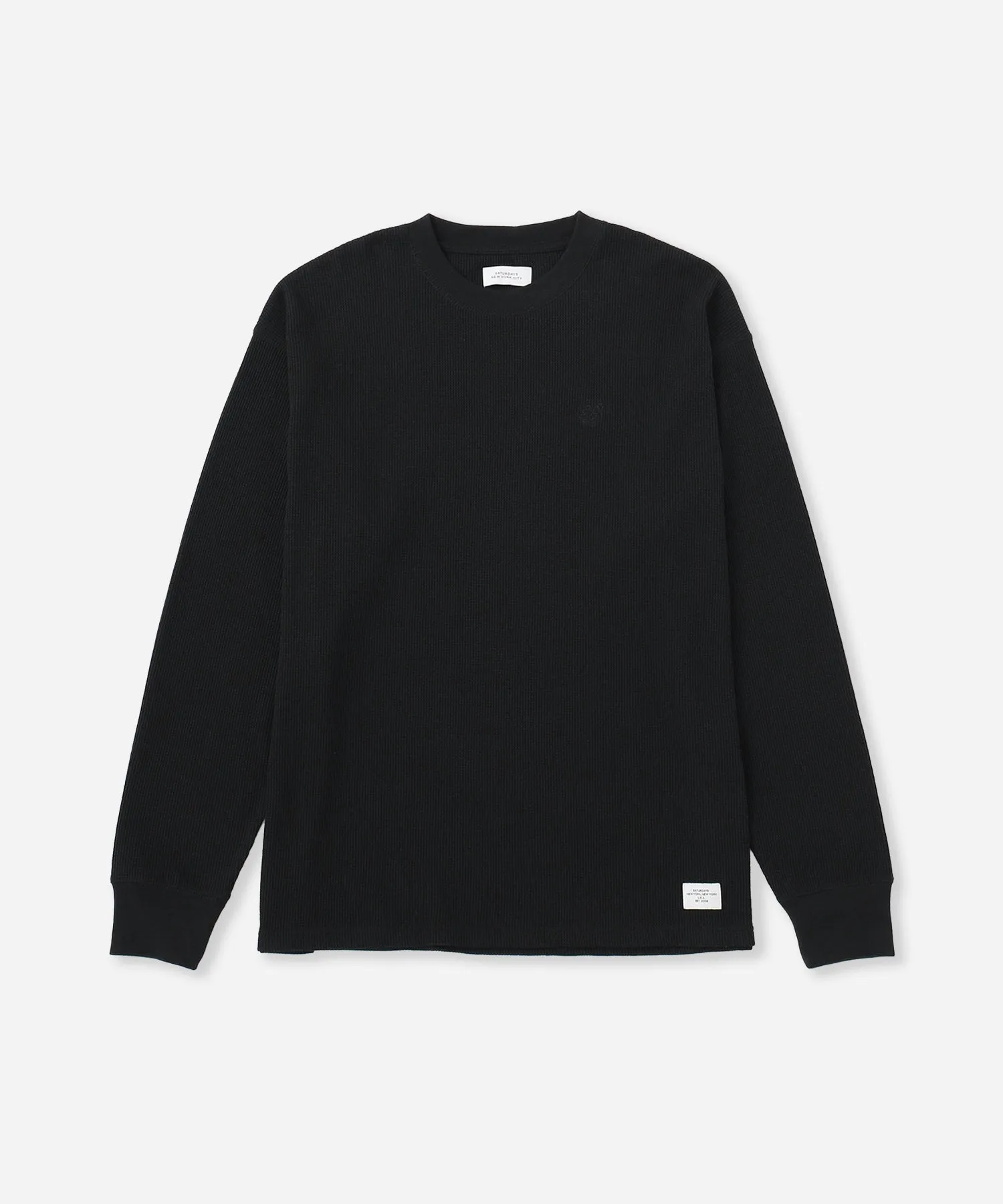 Alex Waffle Relaxed Long Sleeve Tee sold by Saturdays New York City