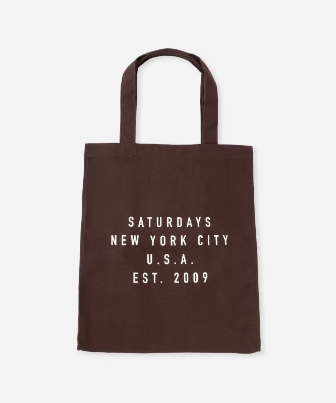 Established USA Tote Bag sold by Saturdays New York City
