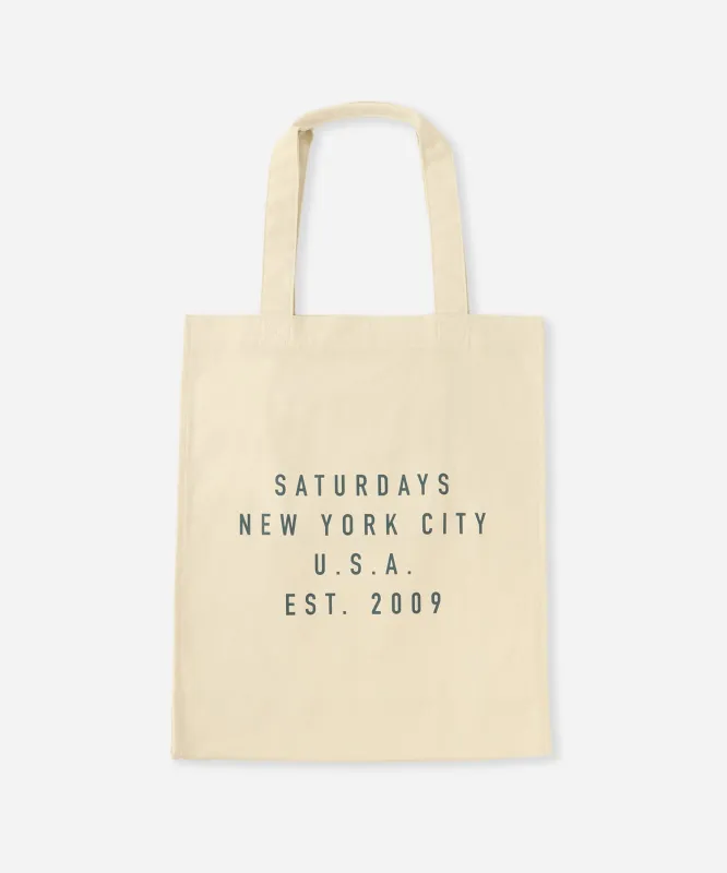 Established USA Tote Bag sold by Saturdays New York City