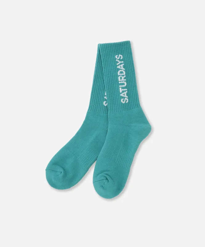 Logo Sock sold by Saturdays New York City
