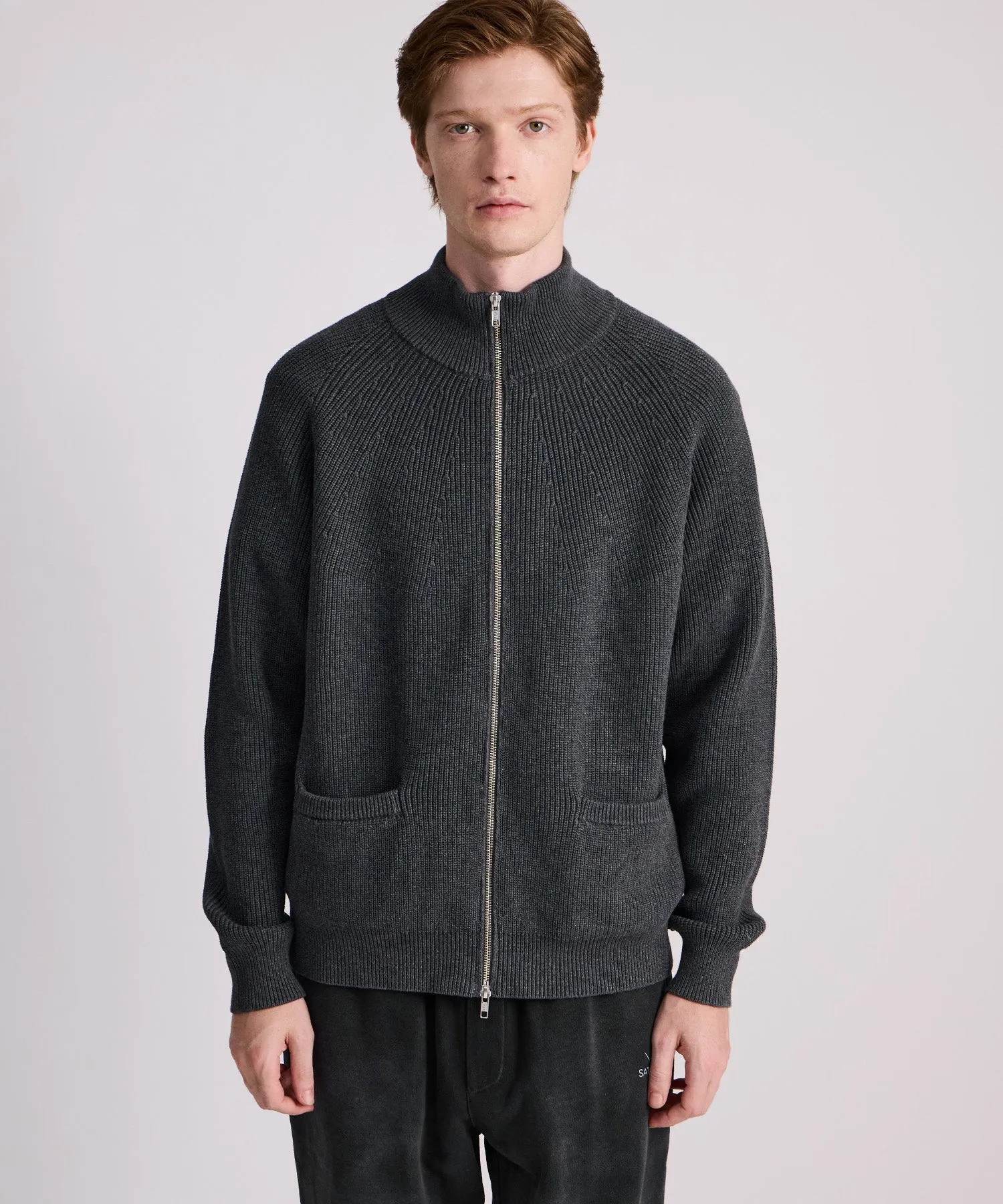 Henderson Zip Thru Knit sold by Saturdays New York City product image thumbnail 2