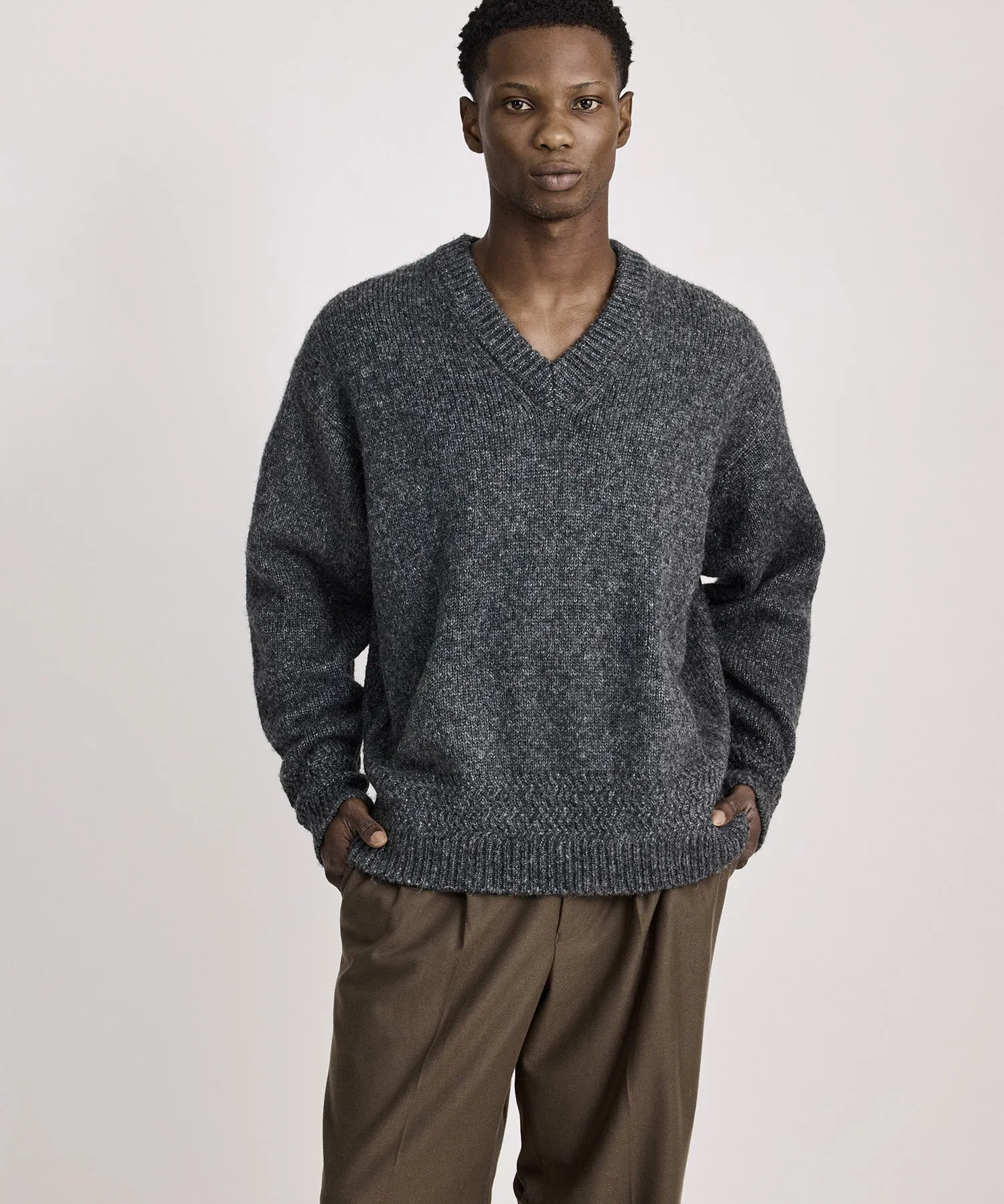 Nicholas Low Gage V Neck Sweater sold by Saturdays New York City product image thumbnail 2
