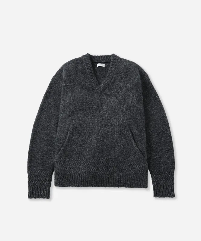 Nicholas Low Gage V Neck Sweater sold by Saturdays New York City