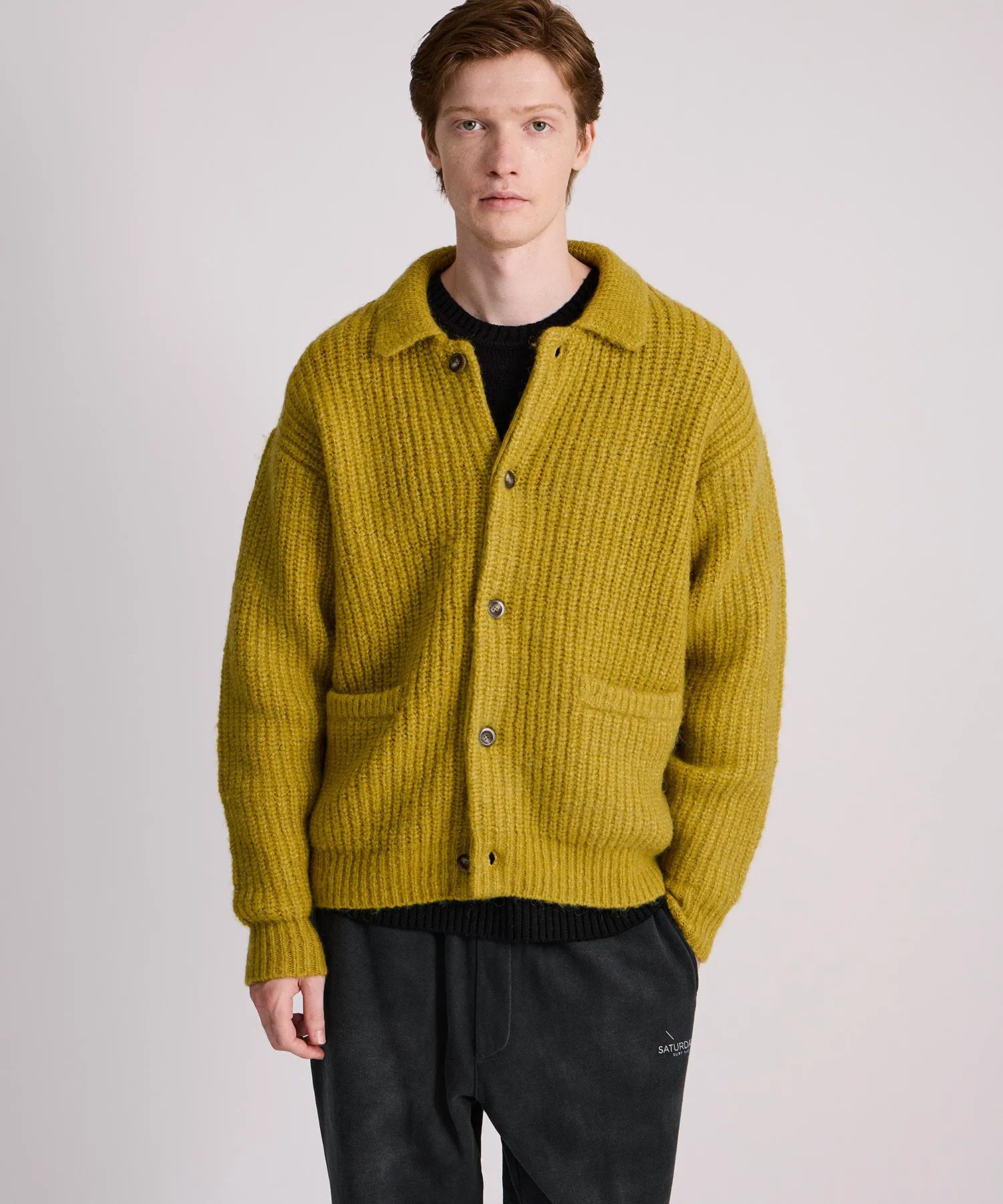 Jahmad Long Sleeve Cardigan sold by Saturdays New York City product image thumbnail 2