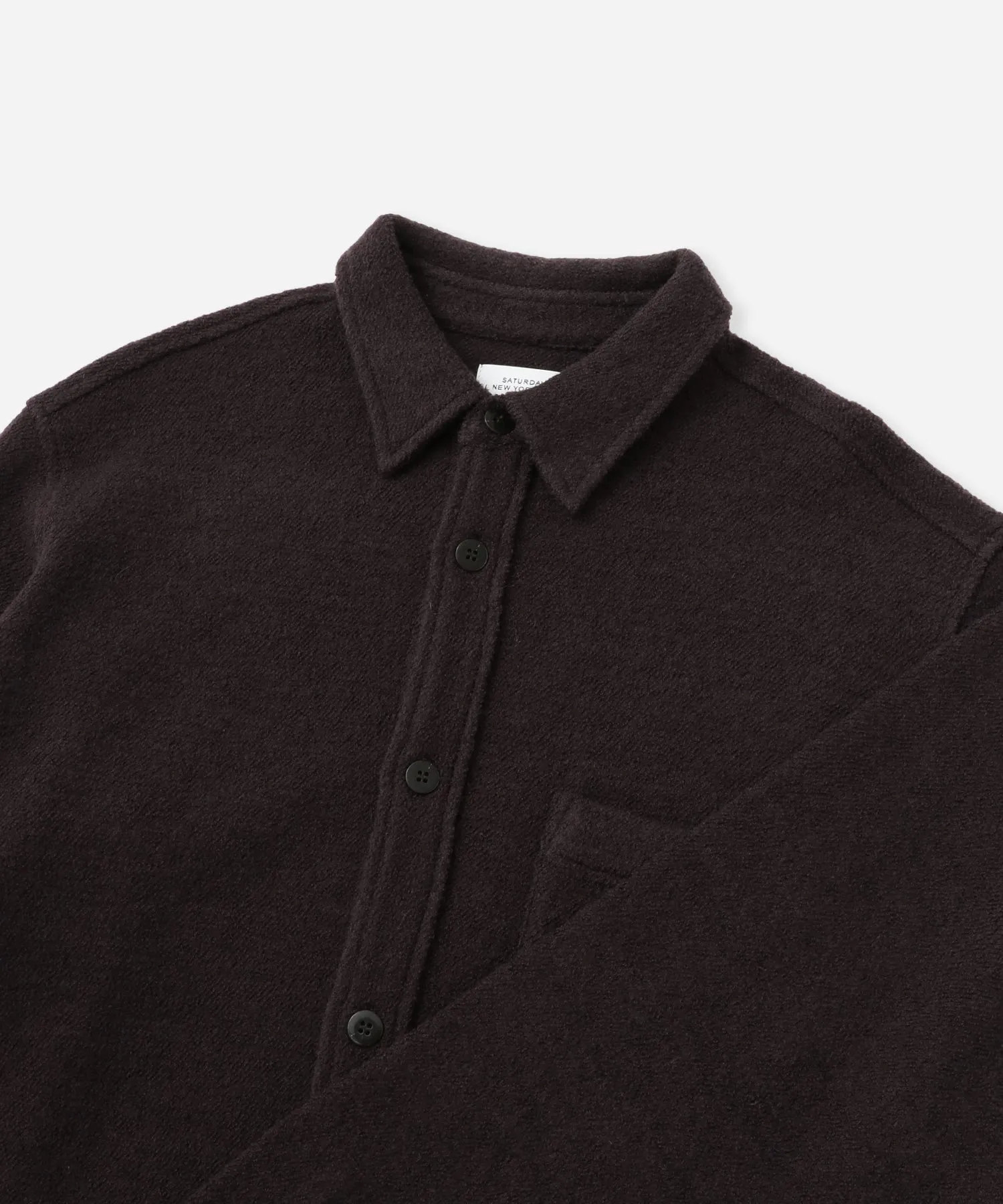 Ryan Heavy Boucle Shirt sold by Saturdays New York City product image thumbnail 4