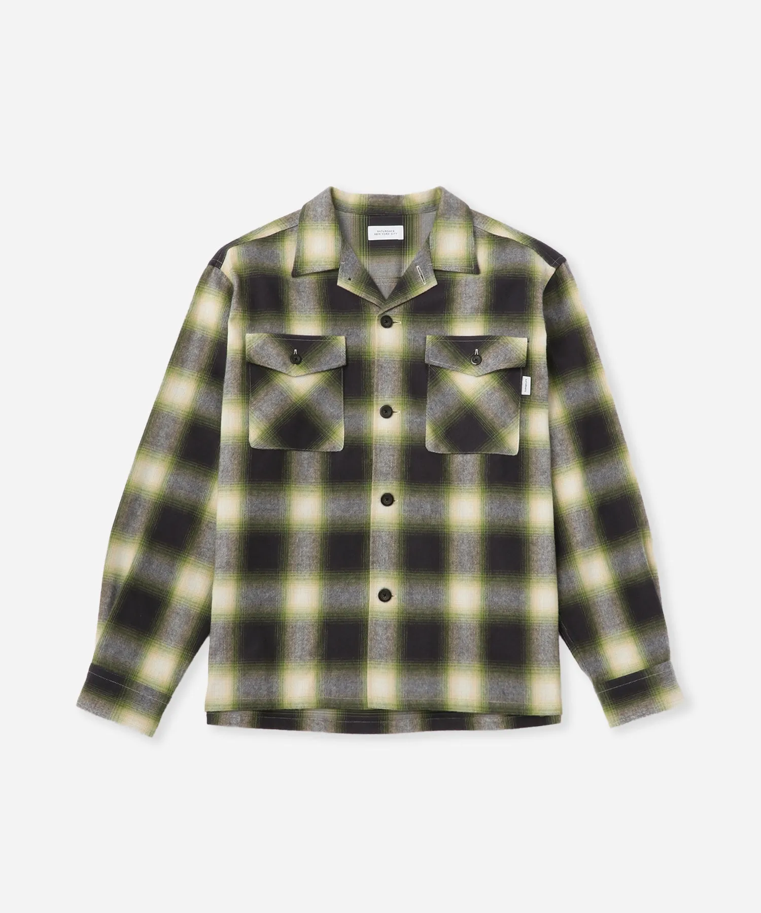 Marco Flannel Checked Shirt sold by Saturdays New York City