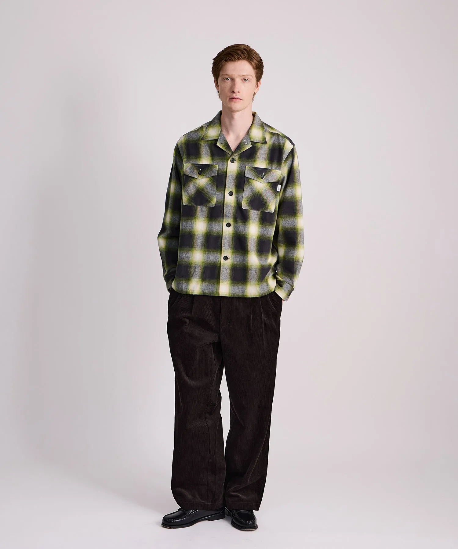 Marco Flannel Checked Shirt sold by Saturdays New York City product image thumbnail 3
