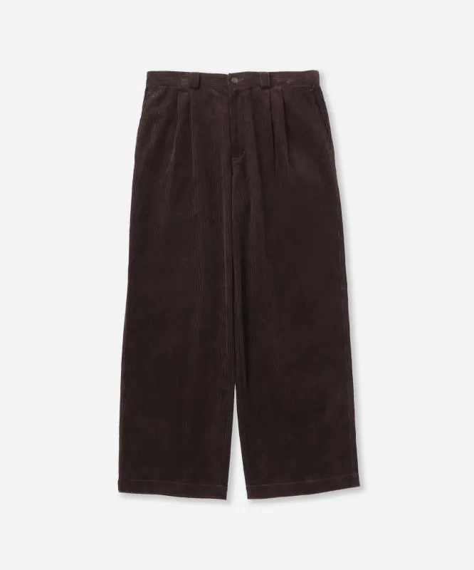George Corduroy Wide Two Tuck Pant sold by Saturdays New York City