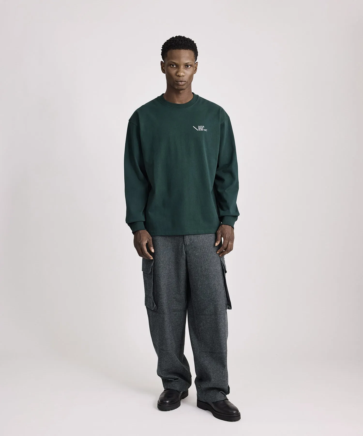 Balugo Herringbone Pant sold by Saturdays New York City product image thumbnail 4