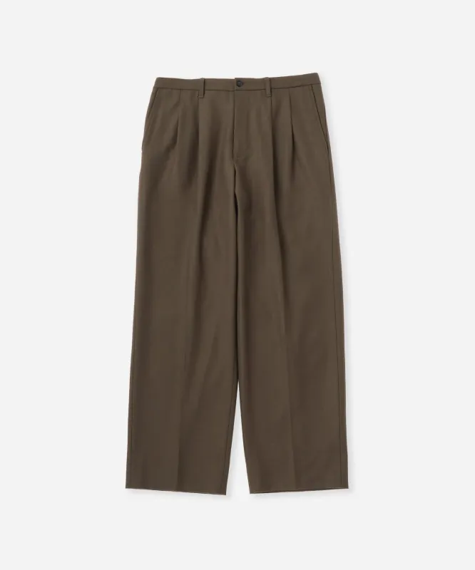 George Flannel Two Tuck Pant sold by Saturdays New York City