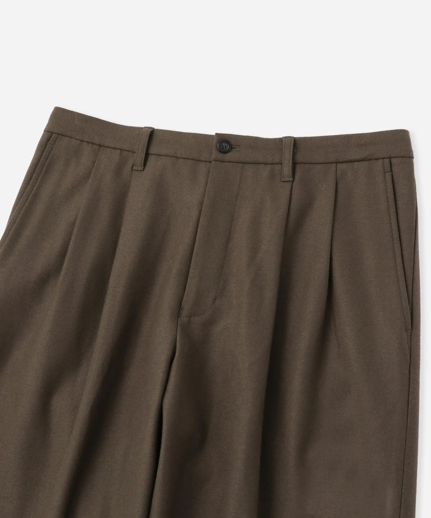 George Flannel Two Tuck Pant sold by Saturdays New York City product image thumbnail 5