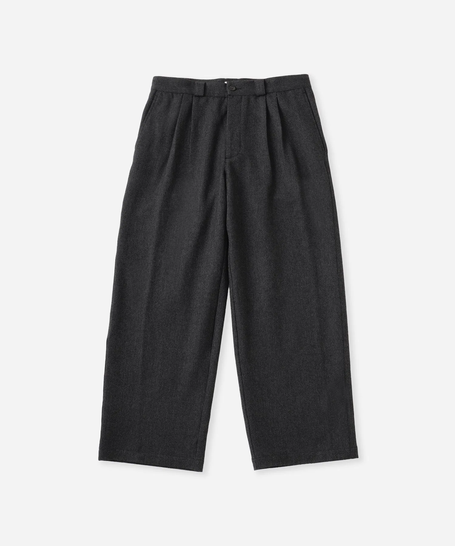 George Wool Wide Two Tuck Pant sold by Saturdays New York City