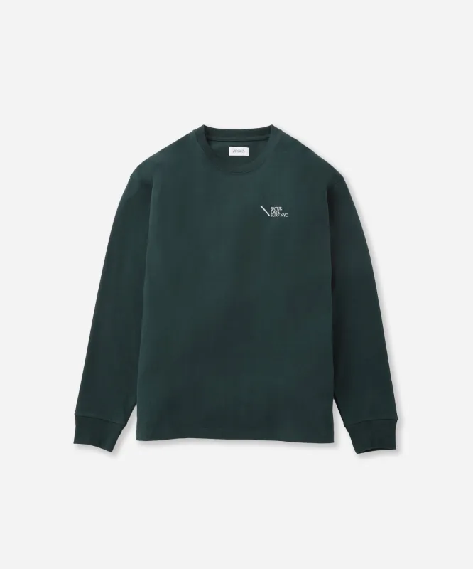 Max Weight Relaxed Surf Long Sleeve Tee sold by Saturdays New York City