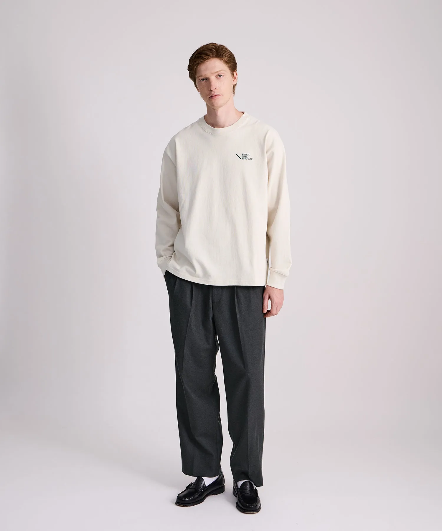 Max Weight Relaxed Surf Long Sleeve Tee sold by Saturdays New York City product image thumbnail 3