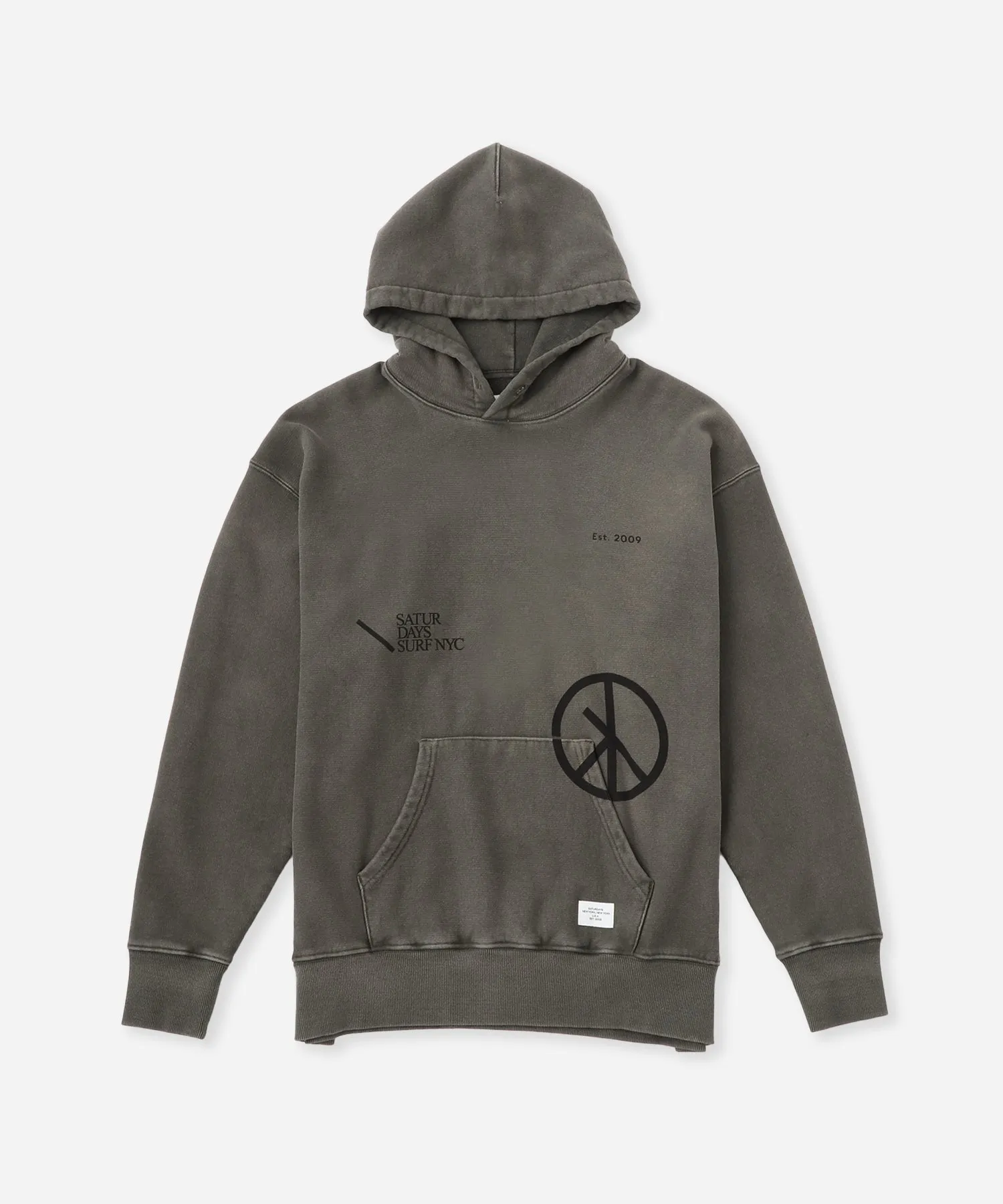 Warren Sunburned Peace Hoodie sold by Saturdays New York City