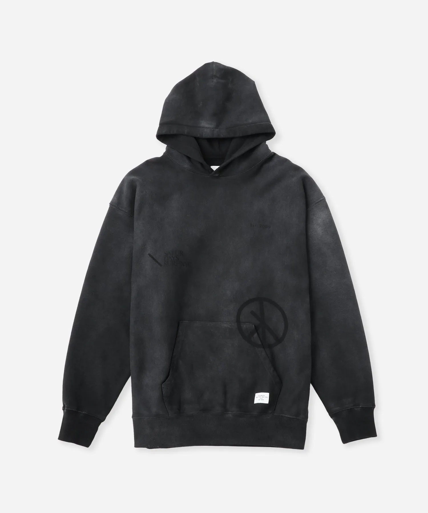 Warren Sunburned Peace Hoodie sold by Saturdays New York City