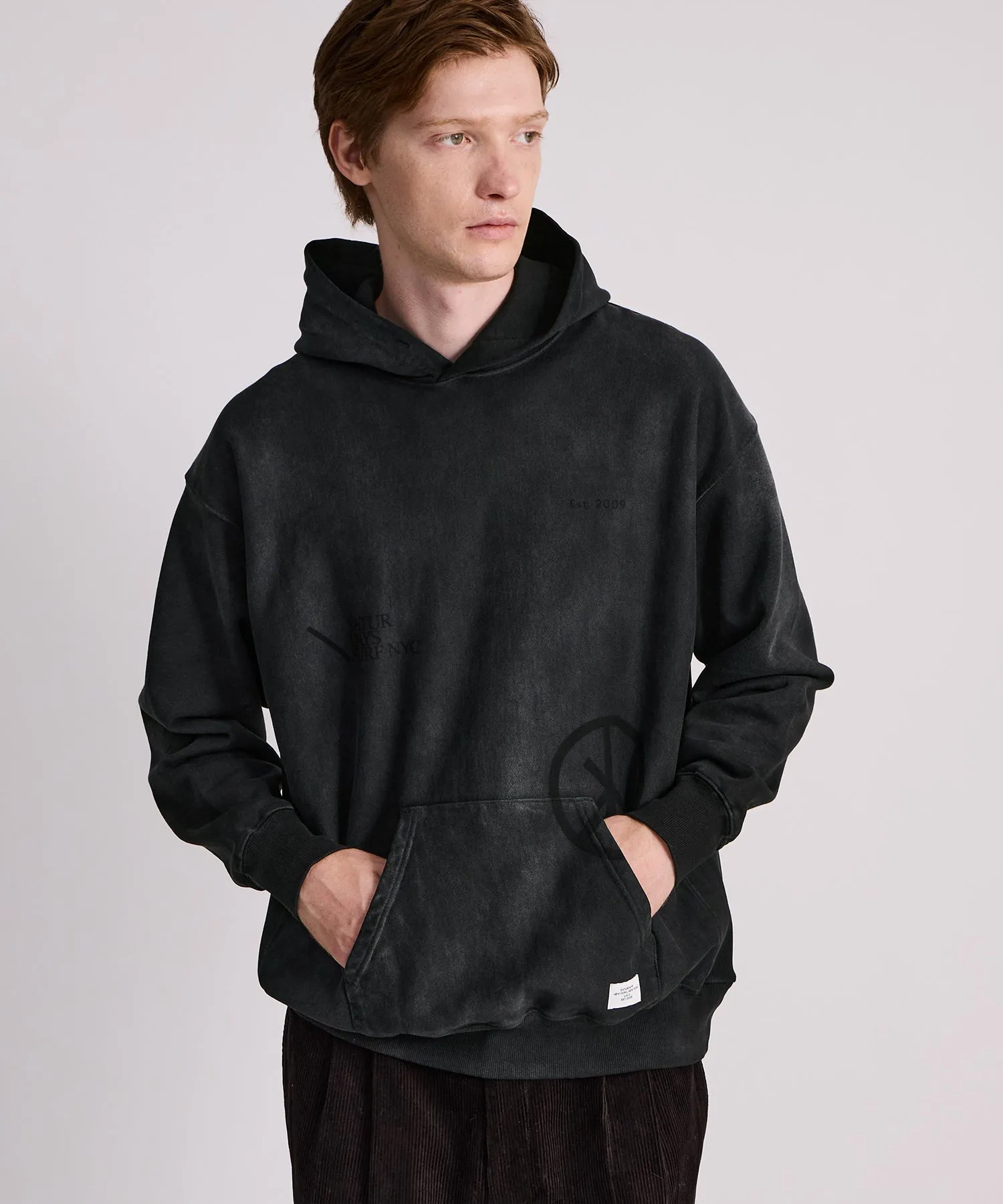 Warren Sunburned Peace Hoodie sold by Saturdays New York City product image thumbnail 2