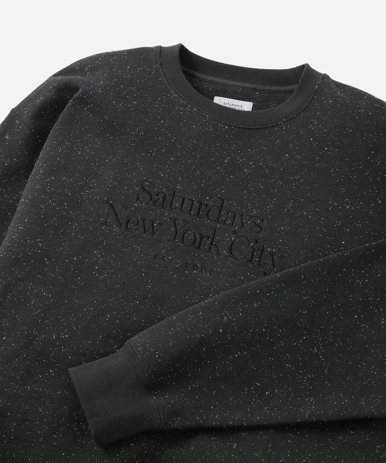 Bowery Speckle Sweatshirt sold by Saturdays New York City product image thumbnail 4