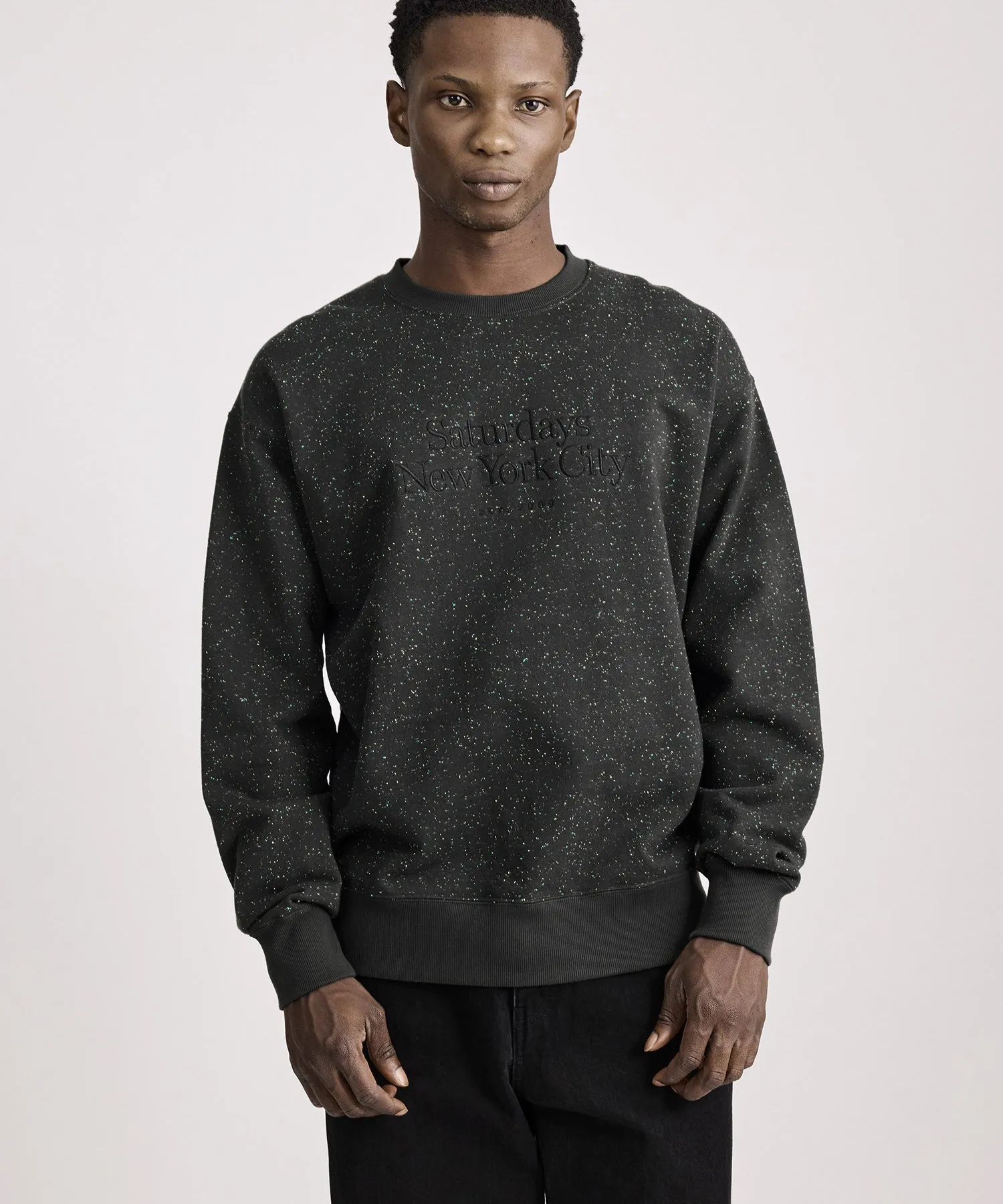 Bowery Speckle Sweatshirt sold by Saturdays New York City product image thumbnail 2
