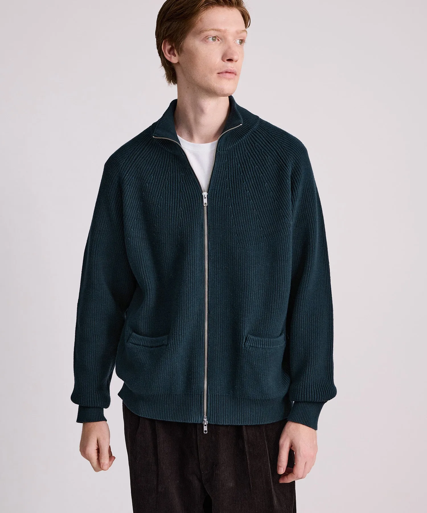 Henderson Zip Thru Knit sold by Saturdays New York City product image thumbnail 2