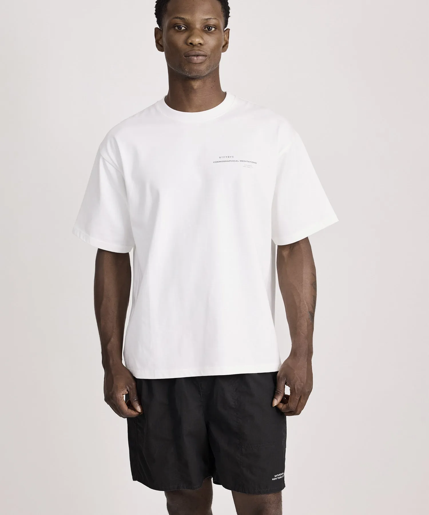 Cosmographical Relaxed Short Sleeve Tee sold by Saturdays New York City product image thumbnail 3