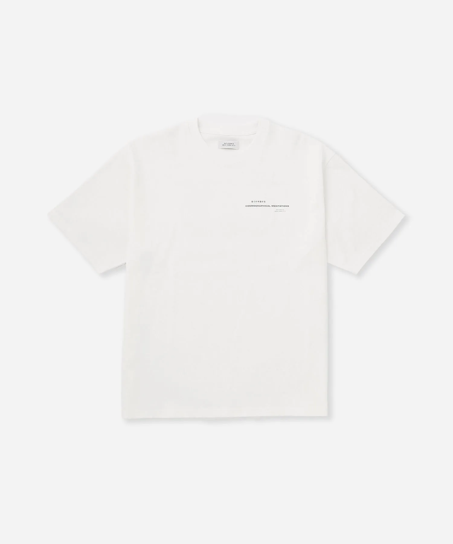 Cosmographical Relaxed Short Sleeve Tee sold by Saturdays New York City