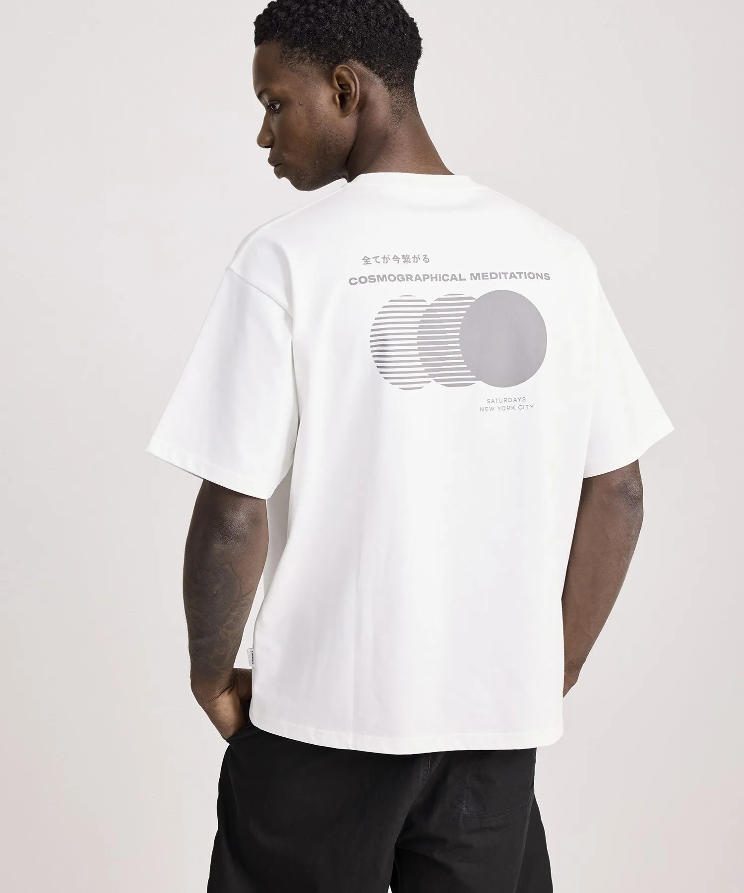 Cosmographical Relaxed Short Sleeve Tee sold by Saturdays New York City product image thumbnail 2