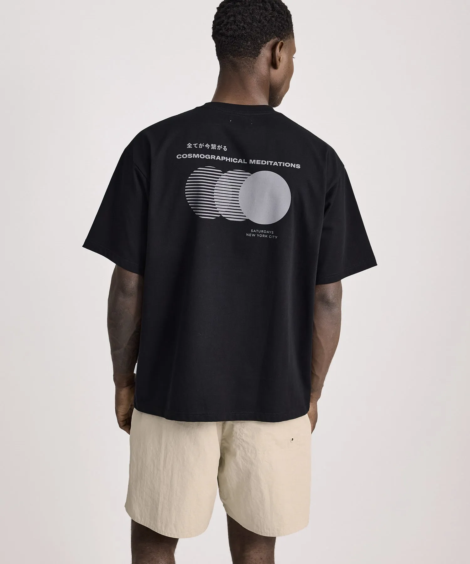 Cosmographical Relaxed Short Sleeve Tee sold by Saturdays New York City product image thumbnail 2