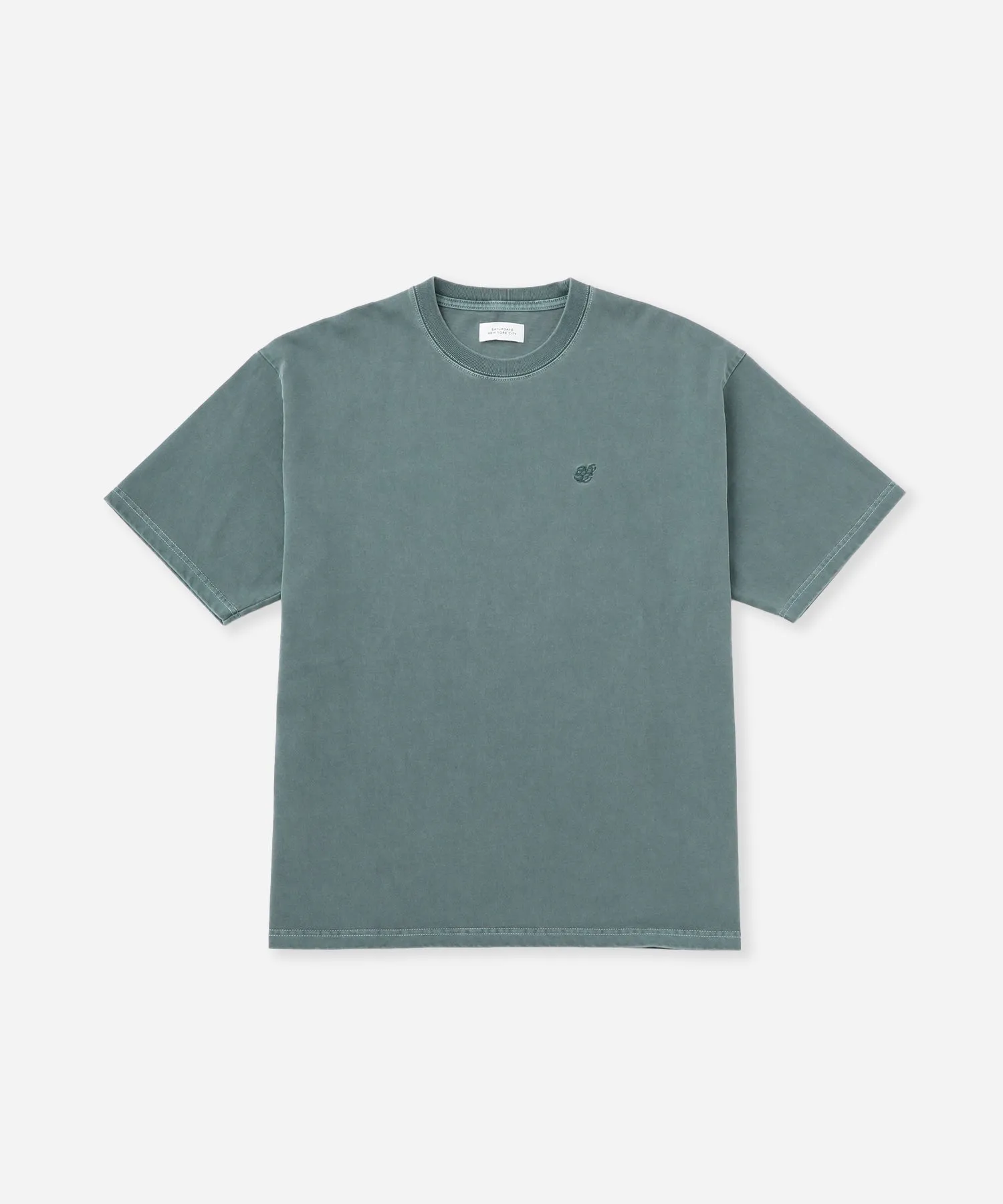 SNYC Relaxed Pigment Dyed Short Sleeve Tee sold by Saturdays New York City