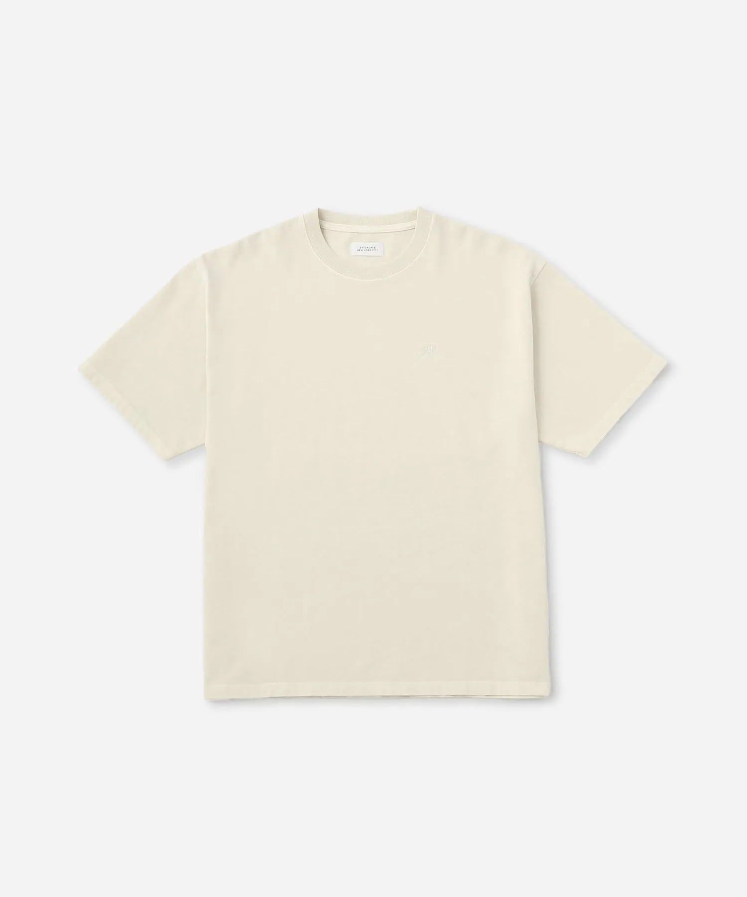 SNYC Relaxed Pigment Dyed Short Sleeve Tee sold by Saturdays New York City