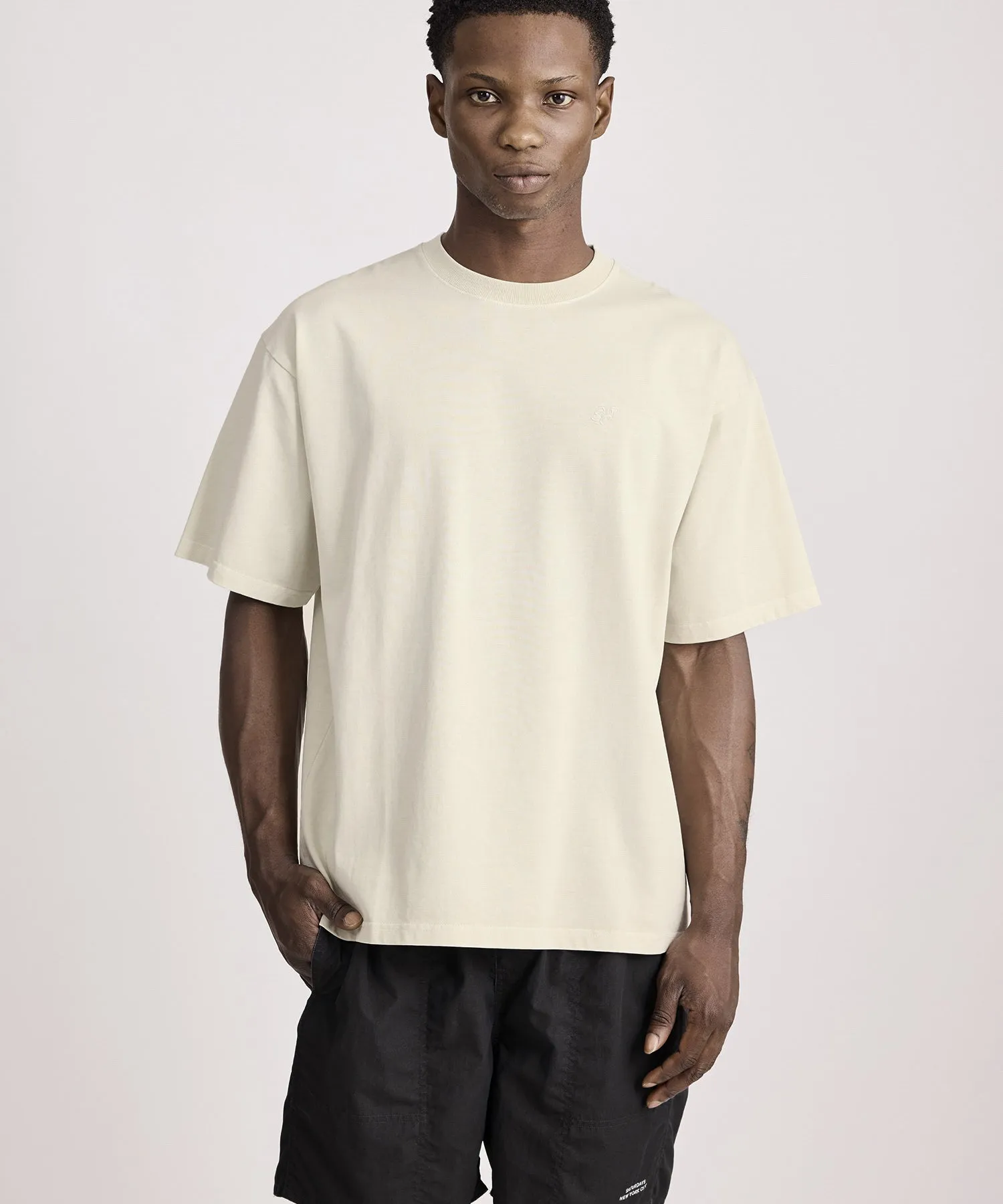 SNYC Relaxed Pigment Dyed Short Sleeve Tee sold by Saturdays New York City product image thumbnail 2