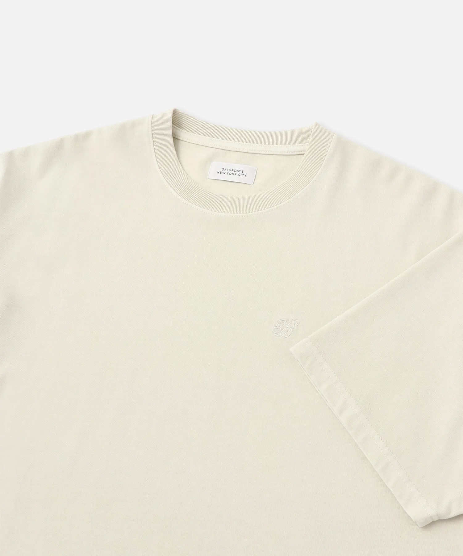 SNYC Relaxed Pigment Dyed Short Sleeve Tee sold by Saturdays New York City product image thumbnail 4
