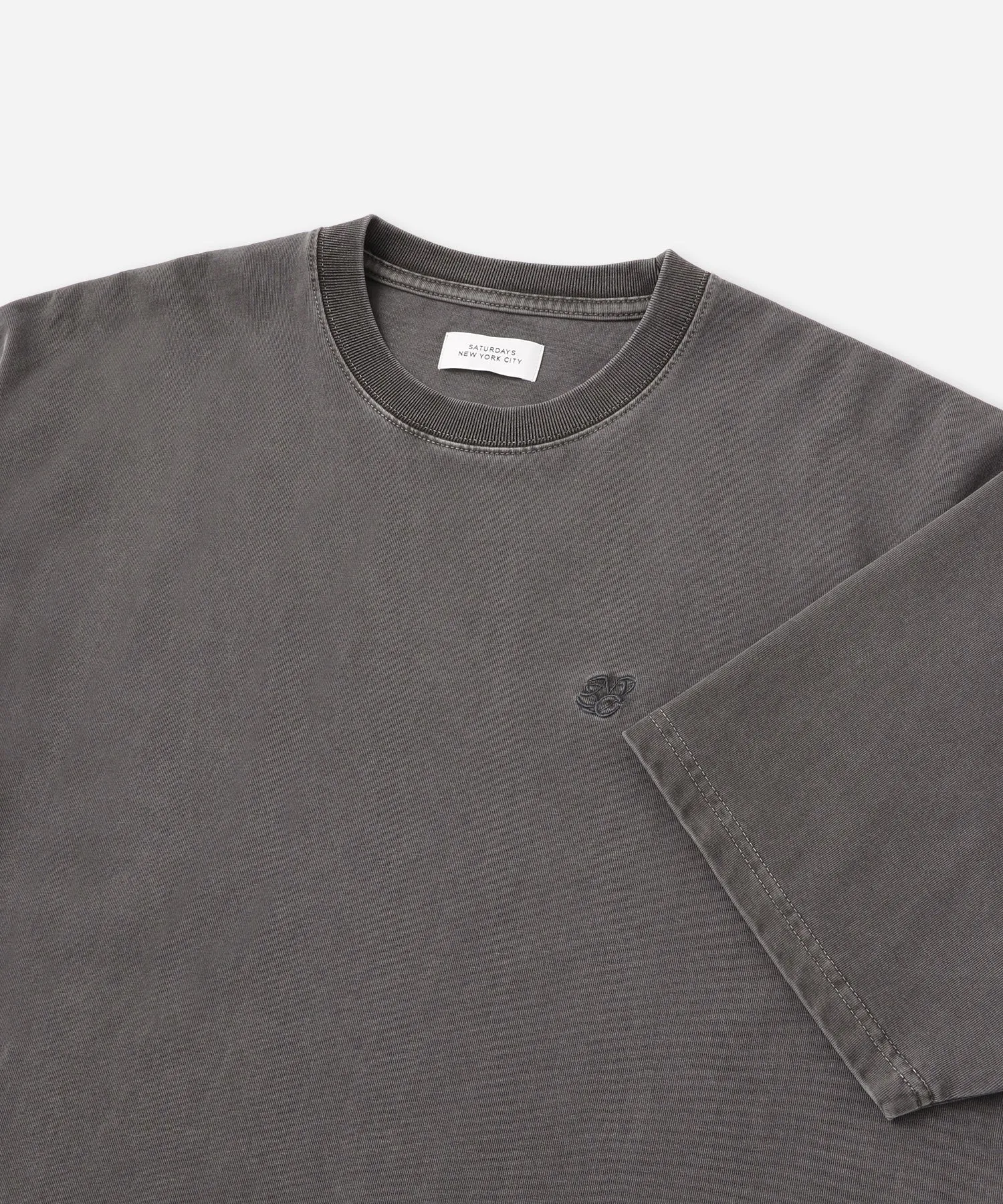 SNYC Relaxed Pigment Dyed Short Sleeve Tee sold by Saturdays New York City product image thumbnail 4