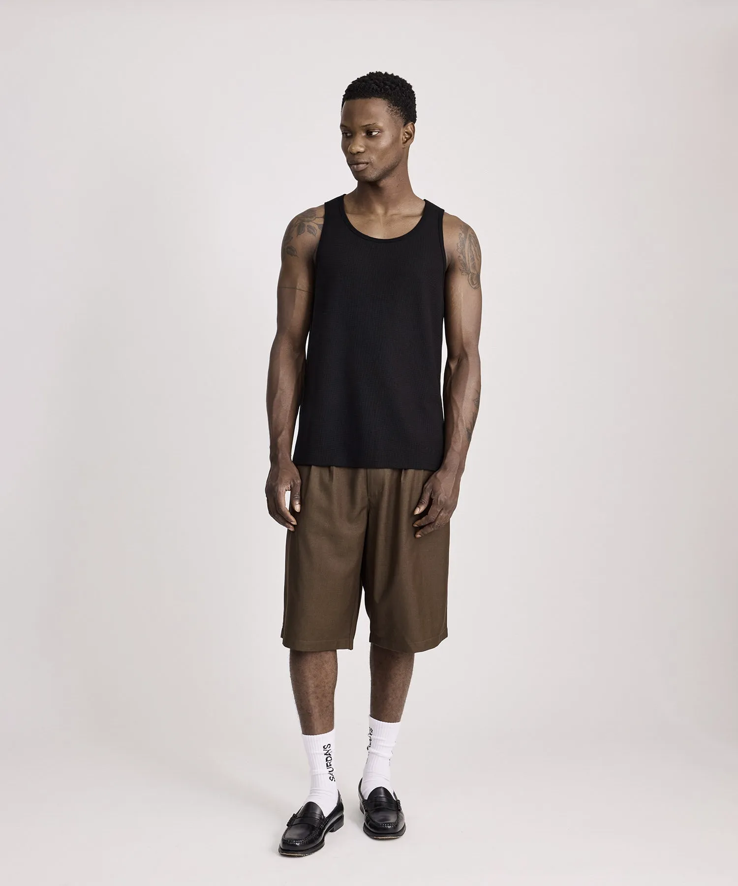 Venice Waffle Tank sold by Saturdays New York City product image thumbnail 3