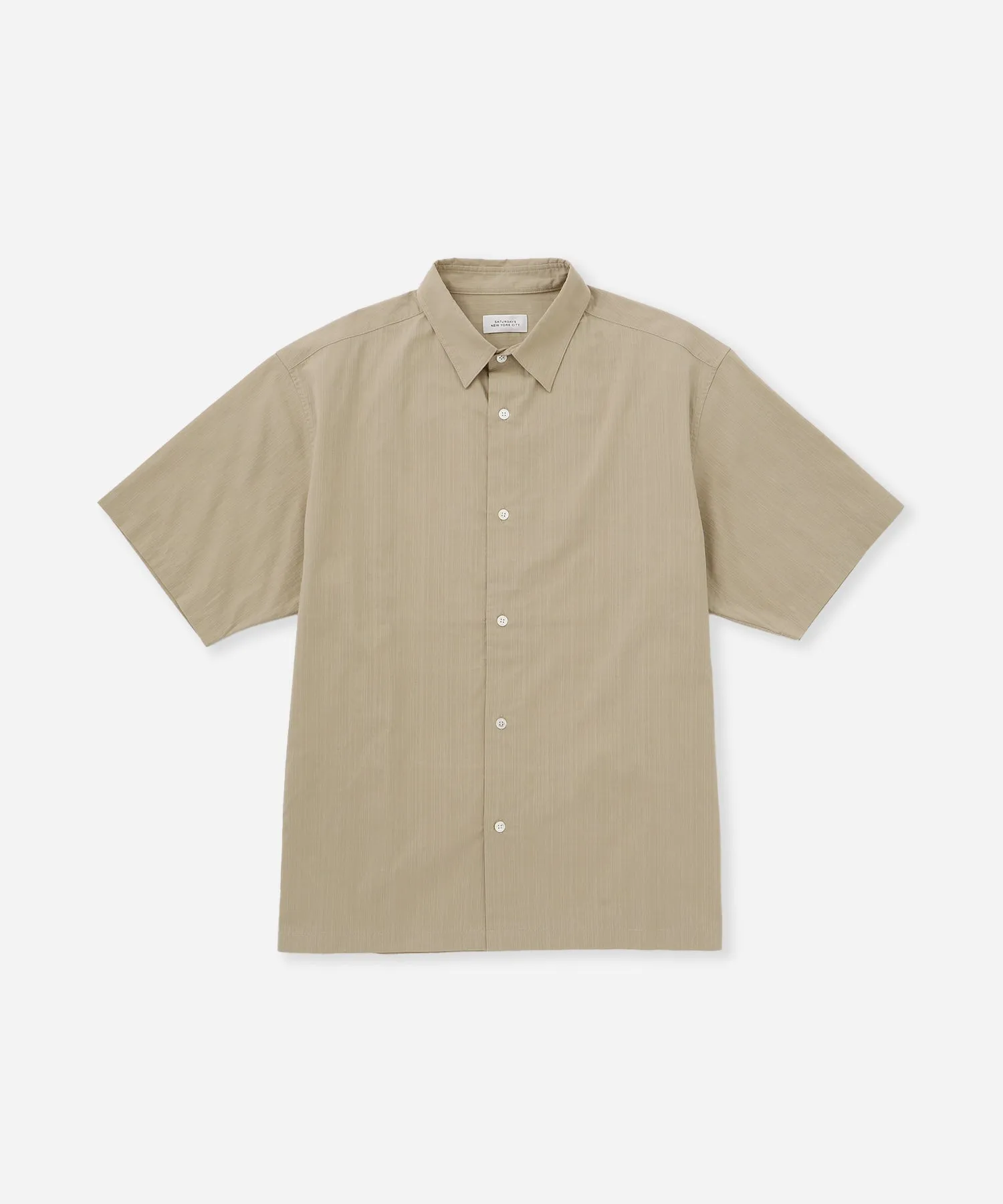 Bruce Tonal Stripe Short Sleeve Shirt sold by Saturdays New York City