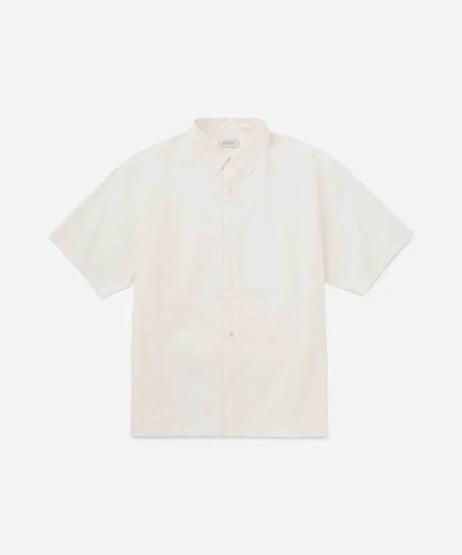 Bruce Tonal Stripe Short Sleeve Shirt sold by Saturdays New York City