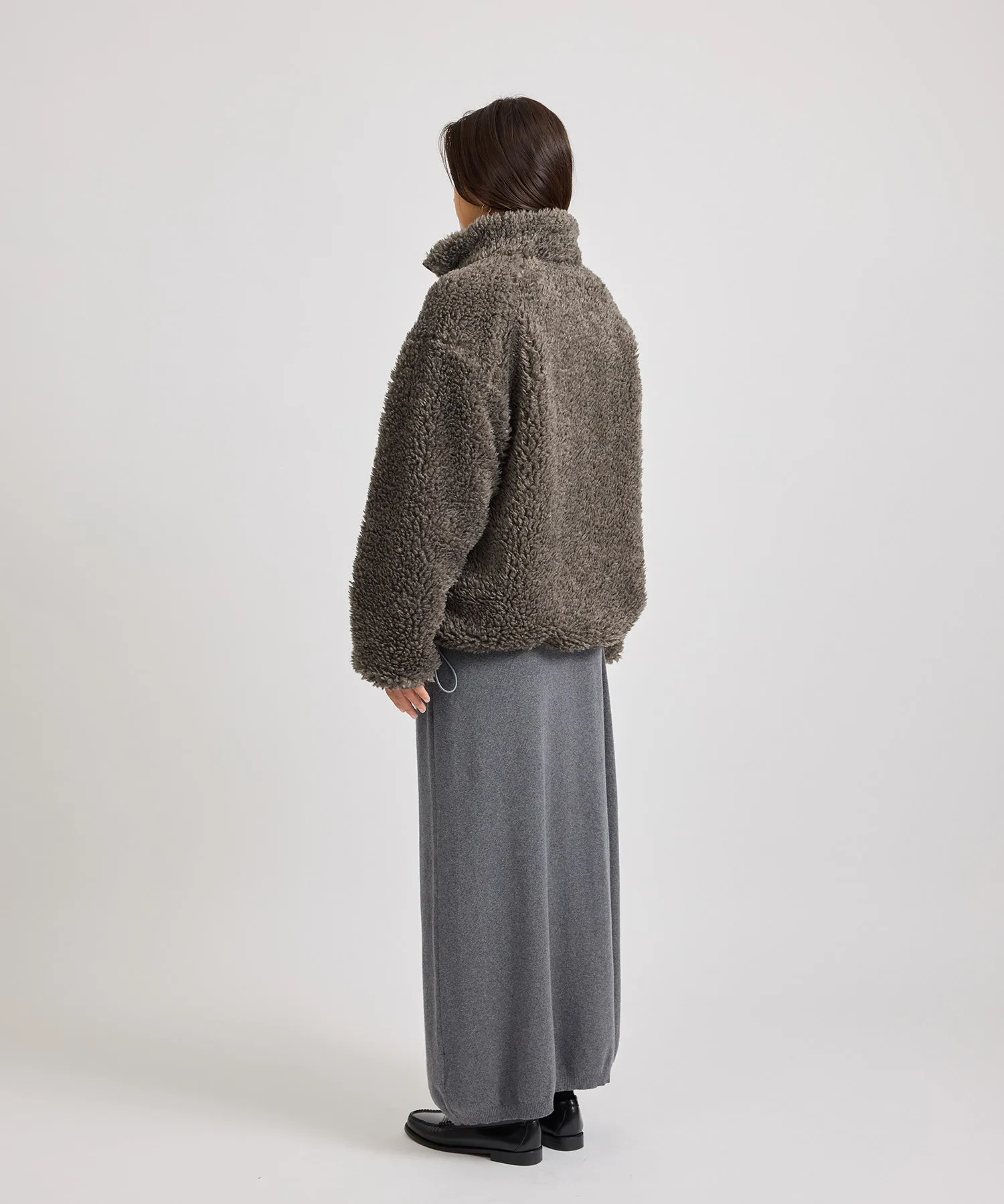 Alessia Boa Fleece Blouson sold by Saturdays New York City product image thumbnail 4