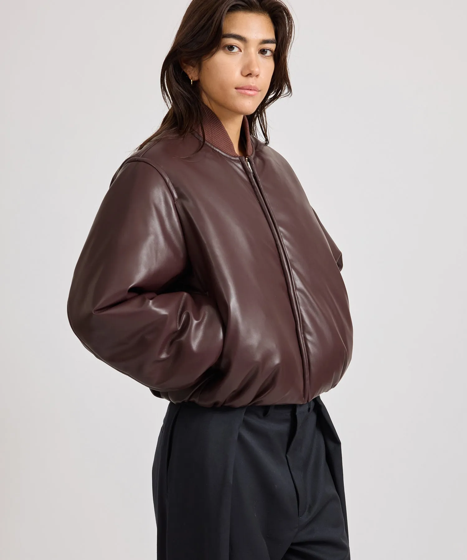 Dorothy Cropped Bomber Jacket sold by Saturdays New York City product image thumbnail 2