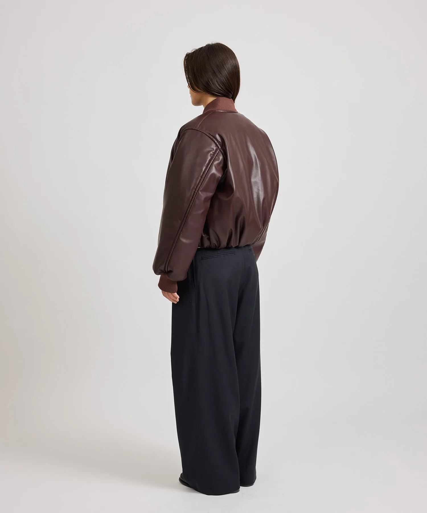 Dorothy Cropped Bomber Jacket sold by Saturdays New York City product image thumbnail 4
