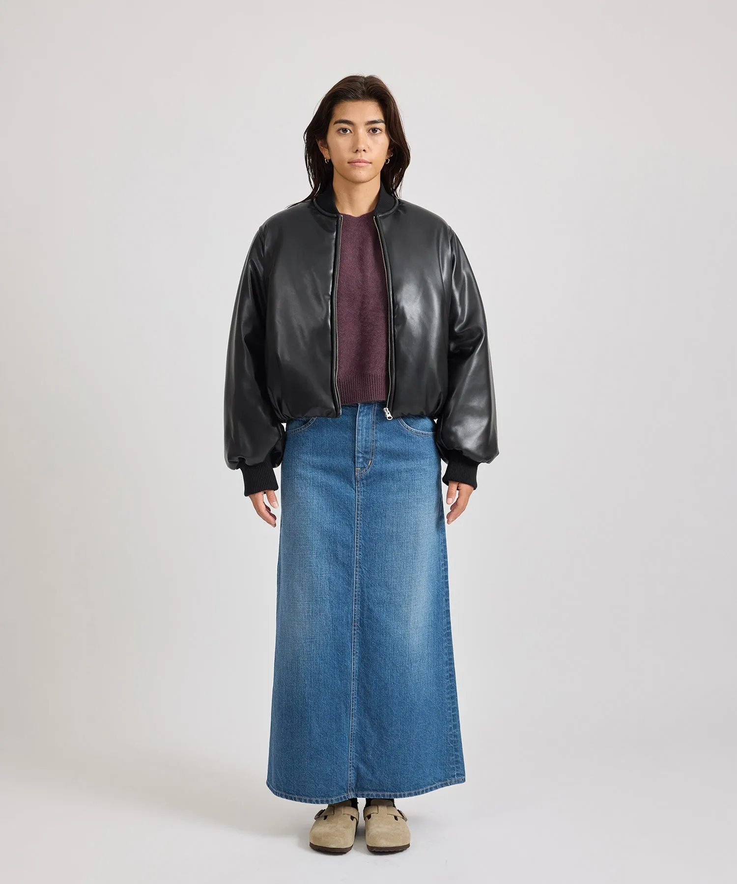 Dorothy Cropped Bomber Jacket sold by Saturdays New York City product image thumbnail 3