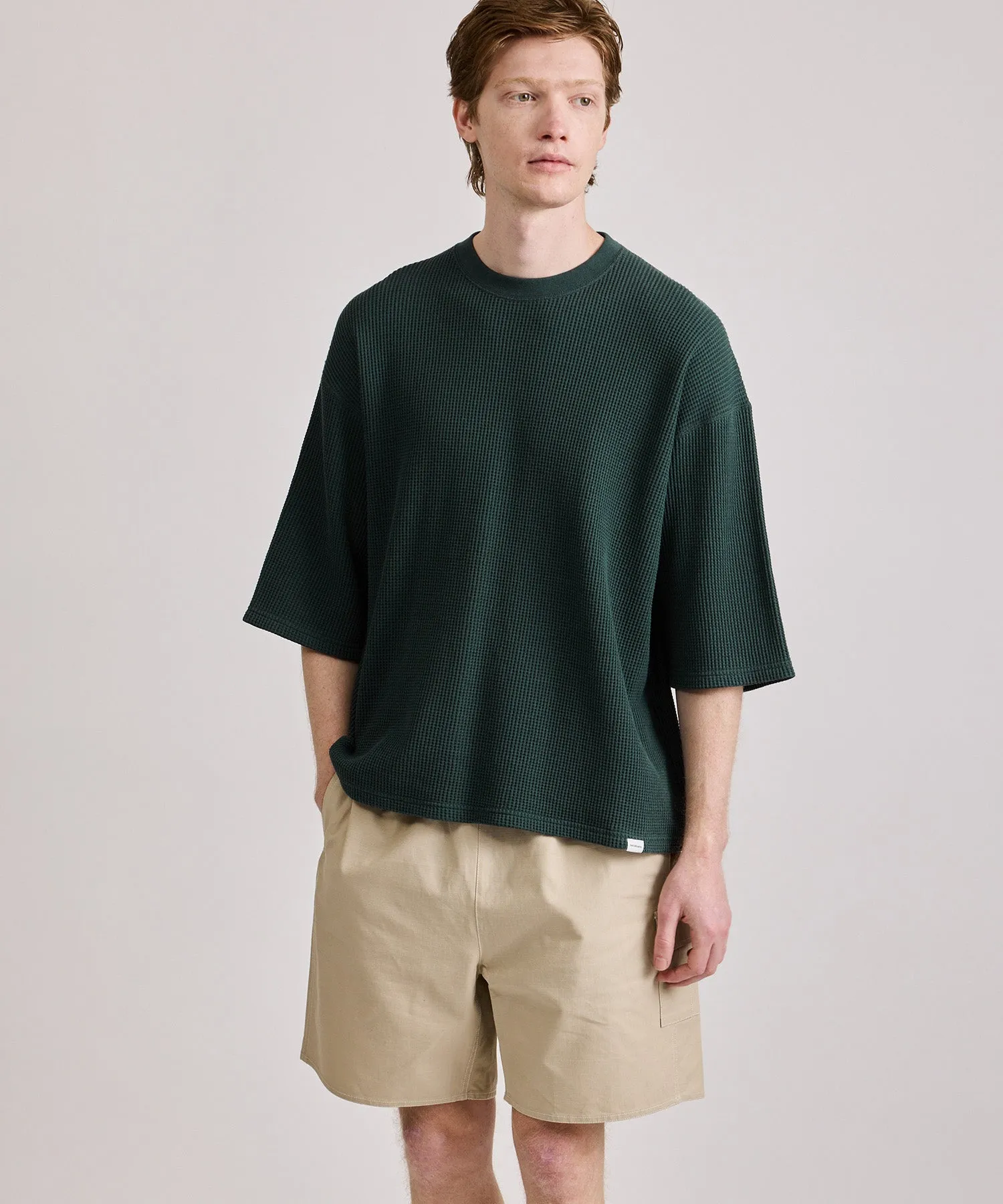 Waffle Half Sleeve Tee sold by Saturdays New York City product image thumbnail 2