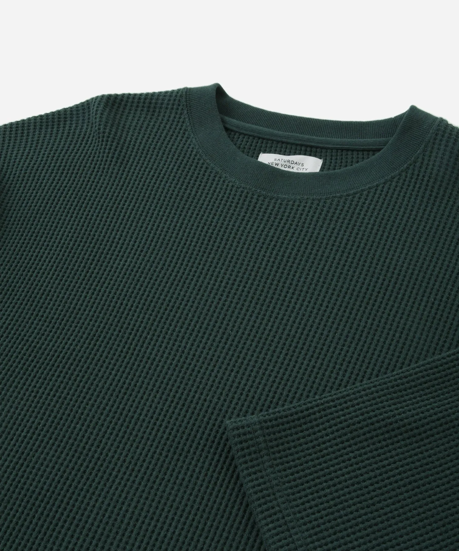 Waffle Half Sleeve Tee sold by Saturdays New York City product image thumbnail 5