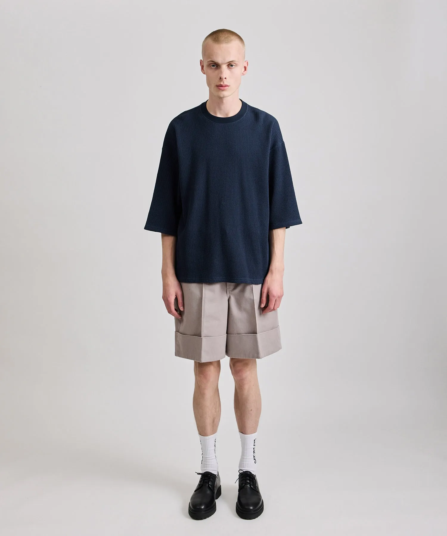 Waffle Half Sleeve Tee sold by Saturdays New York City product image thumbnail 3